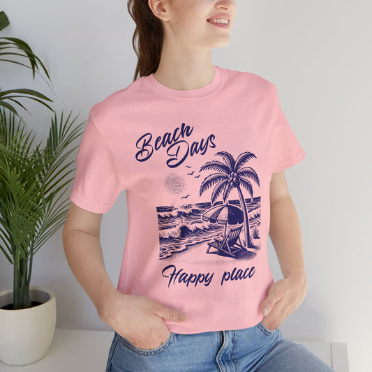 Beach Days Unisex Tee - Summer Vacation Shirt, Island Life Apparel, Coastal Style
