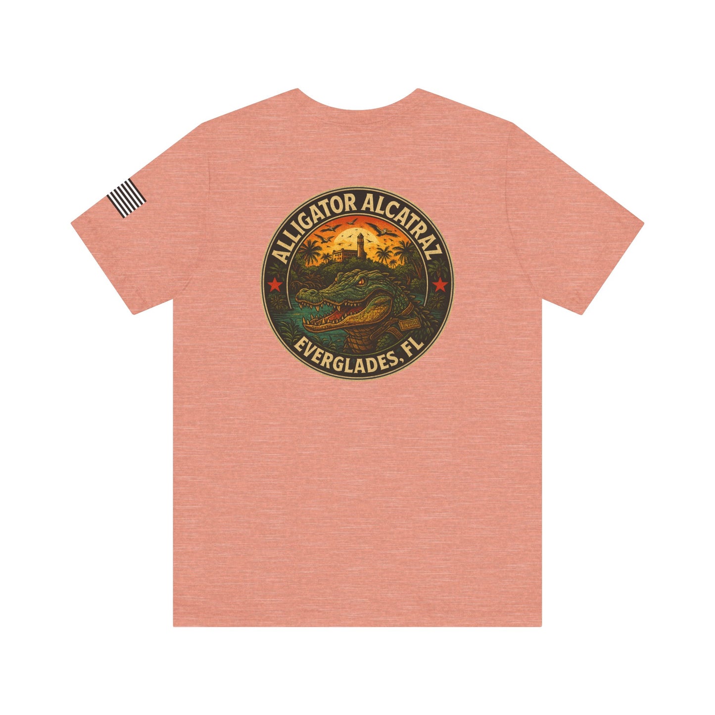 Alligator Alcatraz Graphic Tee | Casual Unisex T-Shirt