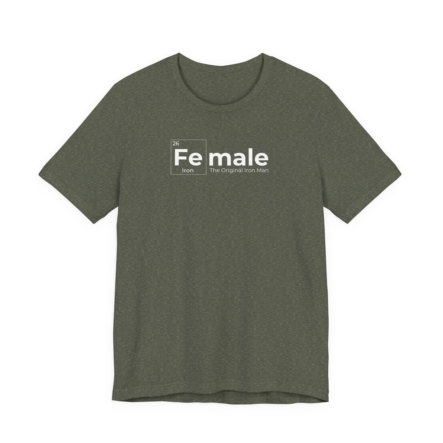 "Fe Male" Unisex Jersey Short Sleeve Tee - Classic Comfort for Everyday Style