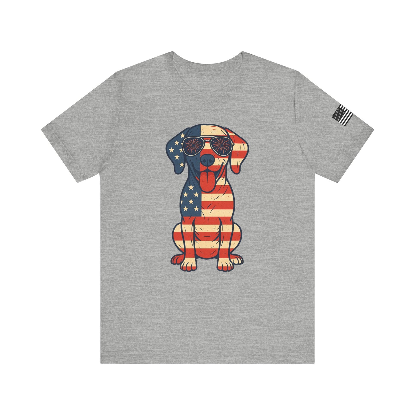 Patriotic Weimaraner Dog Sweatshirt, Animal Lover Shirt