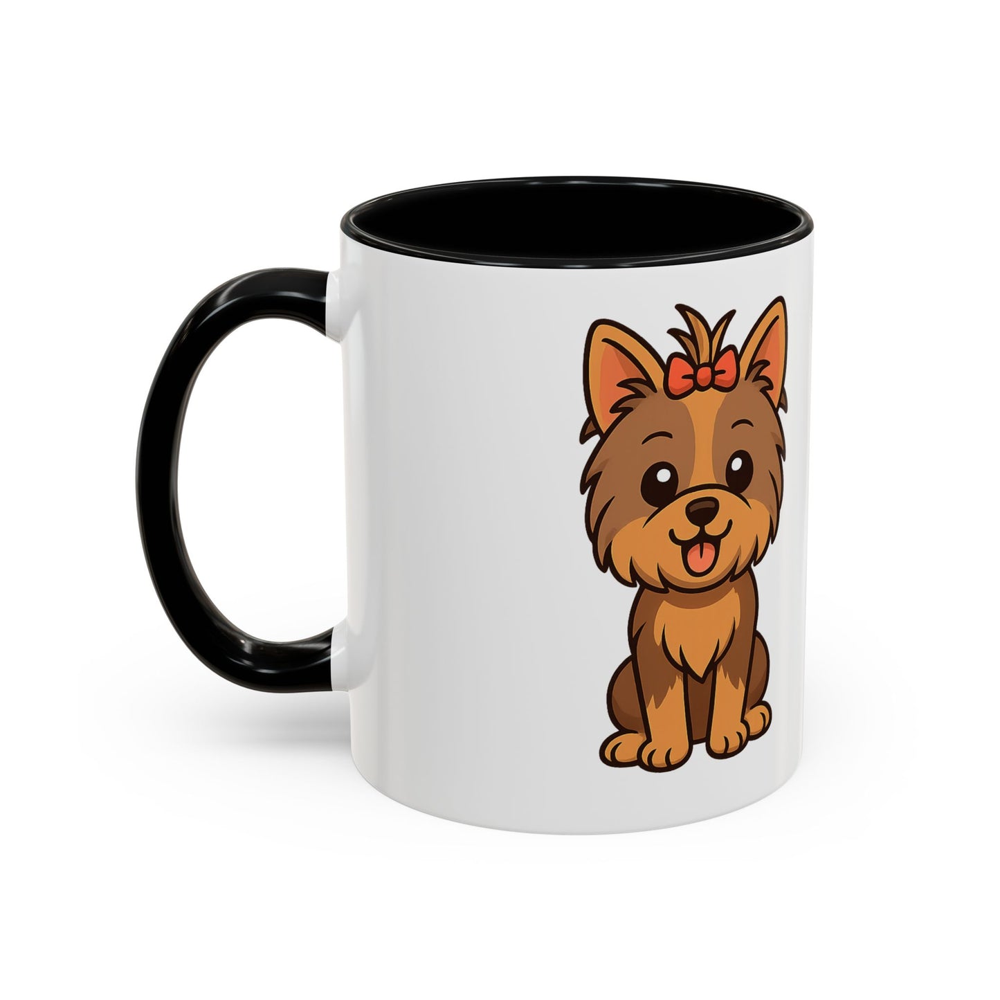 Cute Yorkshire Terrier Accent Coffee Mug - Pet Lover Gift