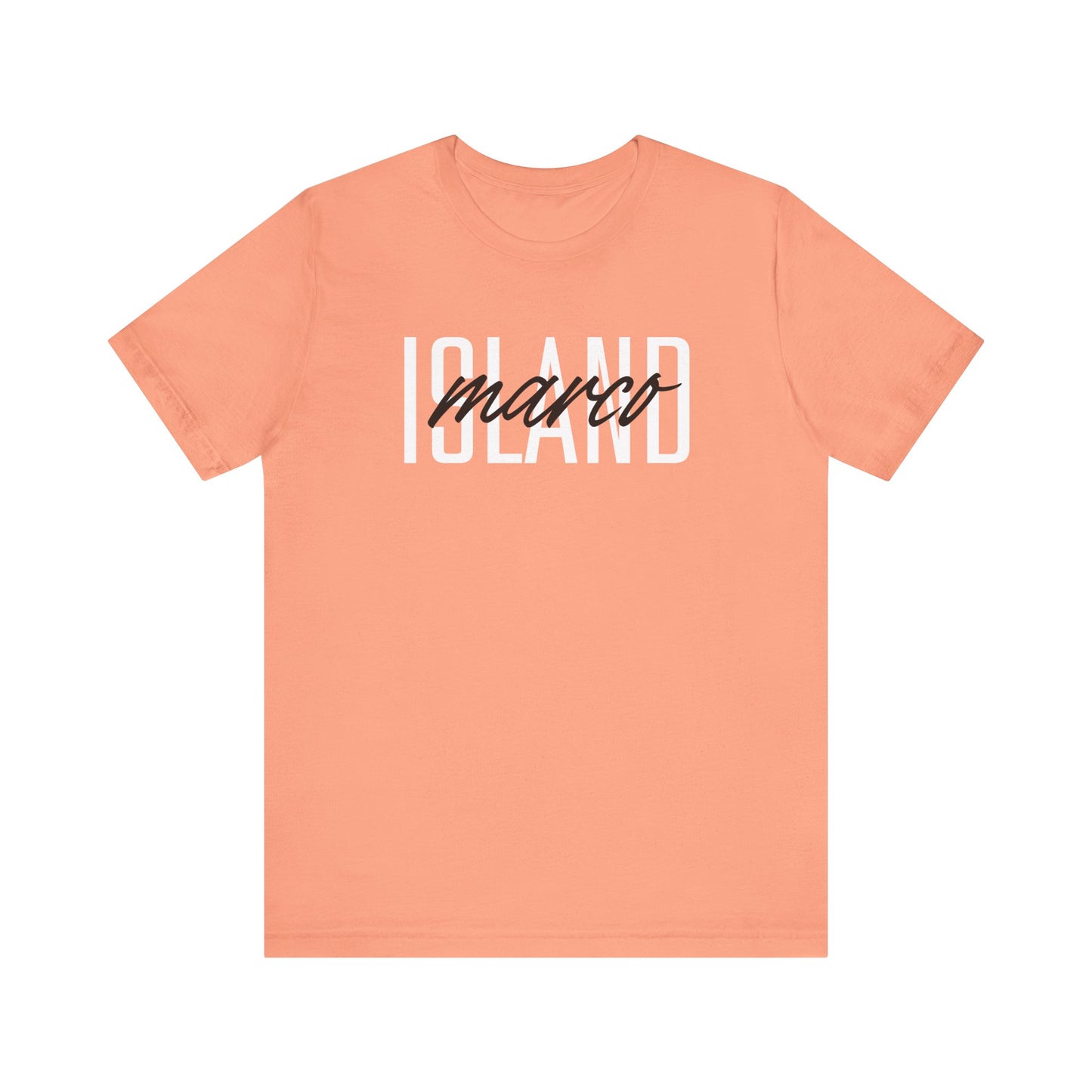 Marco Island Unisex Tee - Tropical Vibe Shirt for Beach Lovers, Summer Wear