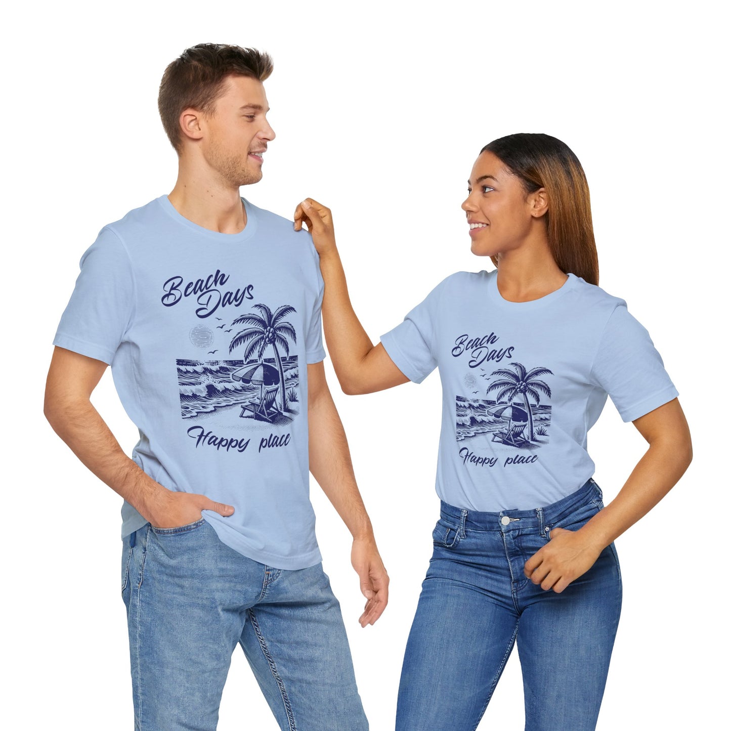 Beach Days Unisex Tee - Summer Vacation Shirt, Island Life Apparel, Coastal Style