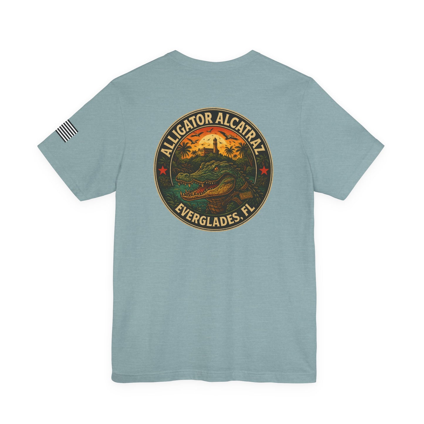 Alligator Alcatraz Graphic Tee | Casual Unisex T-Shirt