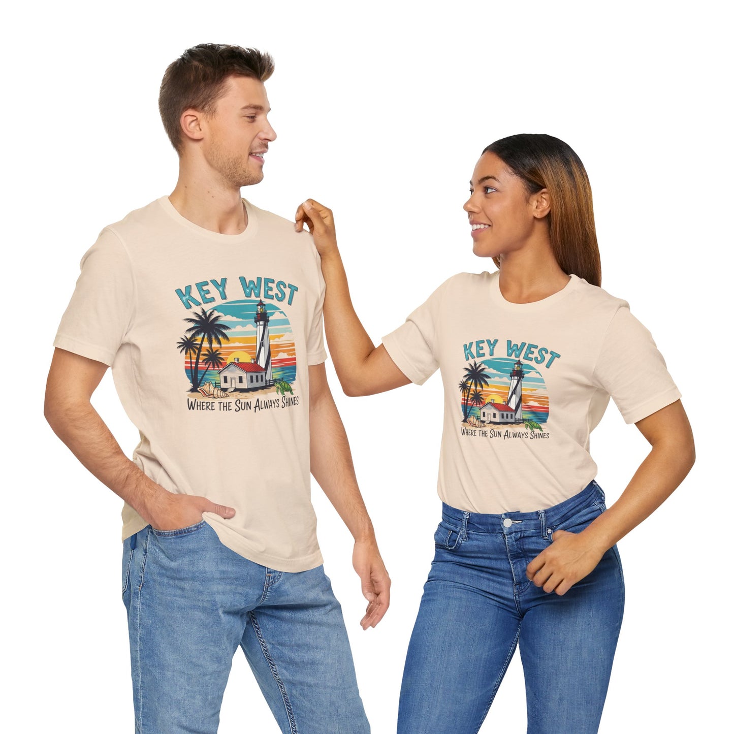 FLORIDA KEYS COLLECTION Key West Sunset Tee: Tropical Vibes Shirt for Beach Lovers