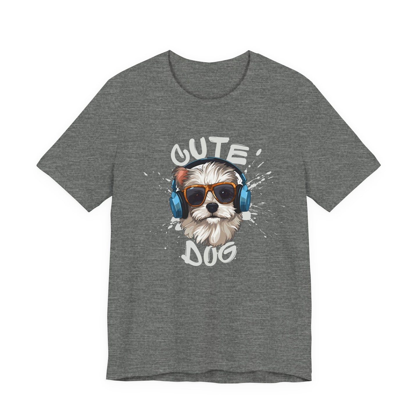 Cute Dog Graphic Unisex T-Shirt – Perfect for Pet Lovers