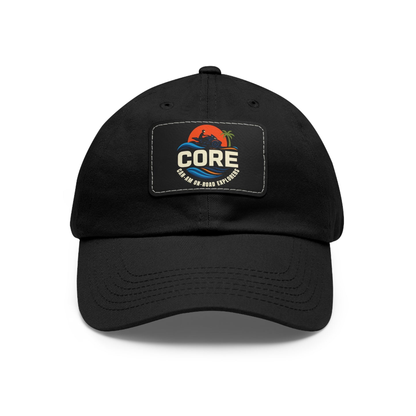 Core with Leather Patch, Casual Cap