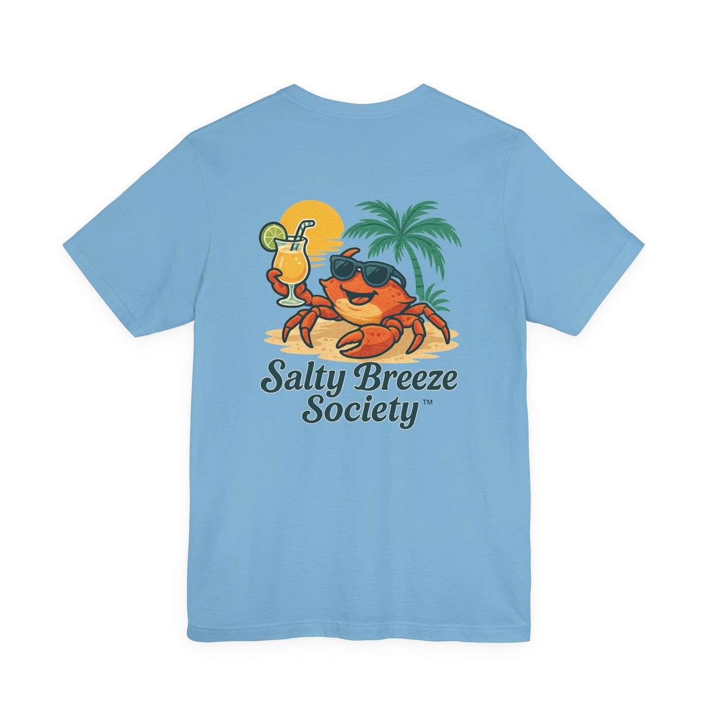 Salty Breeze Society Tee, Beach T-Shirt, Summer Vibes Shirt