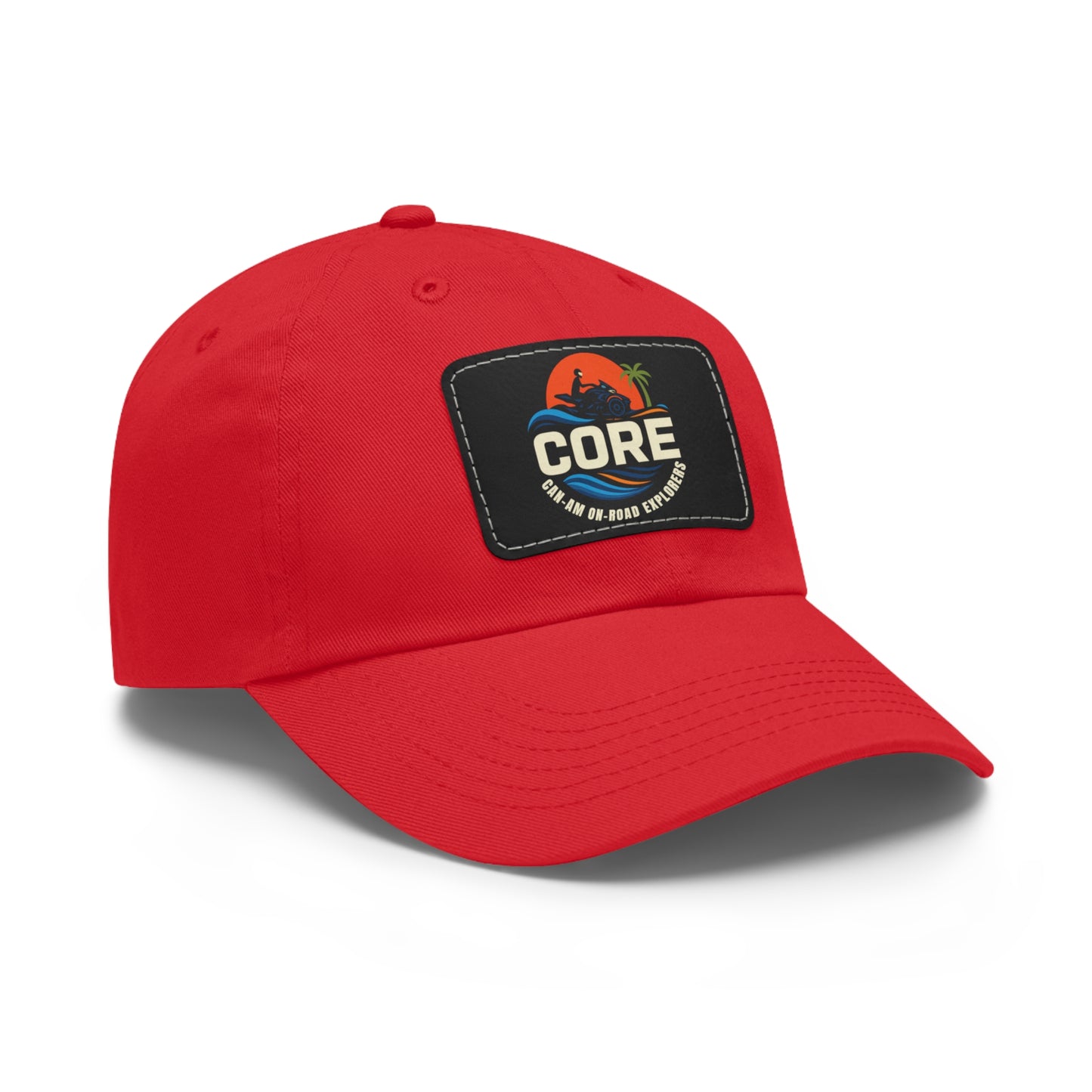 Core with Leather Patch, Casual Cap