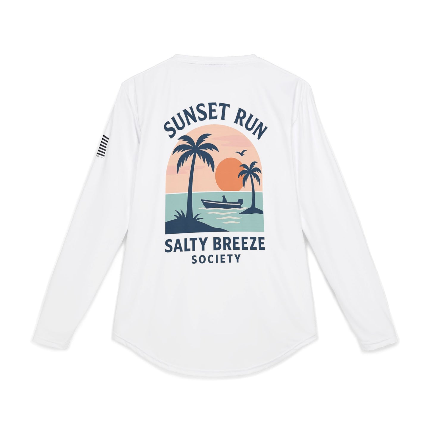 Salty Breeze Society Sunset Run UV Protection Long Sleeve Shirt