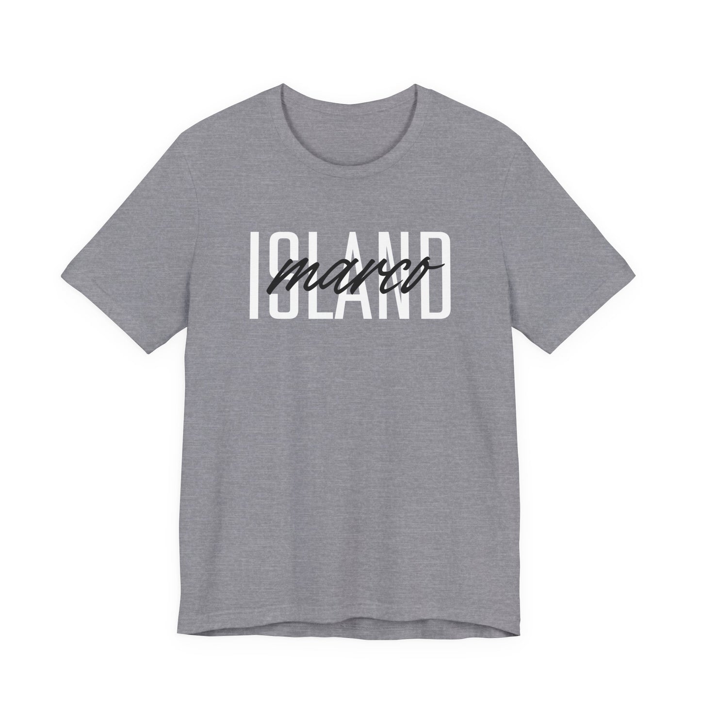 Marco Island Unisex Tee - Tropical Vibe Shirt for Beach Lovers, Summer Wear