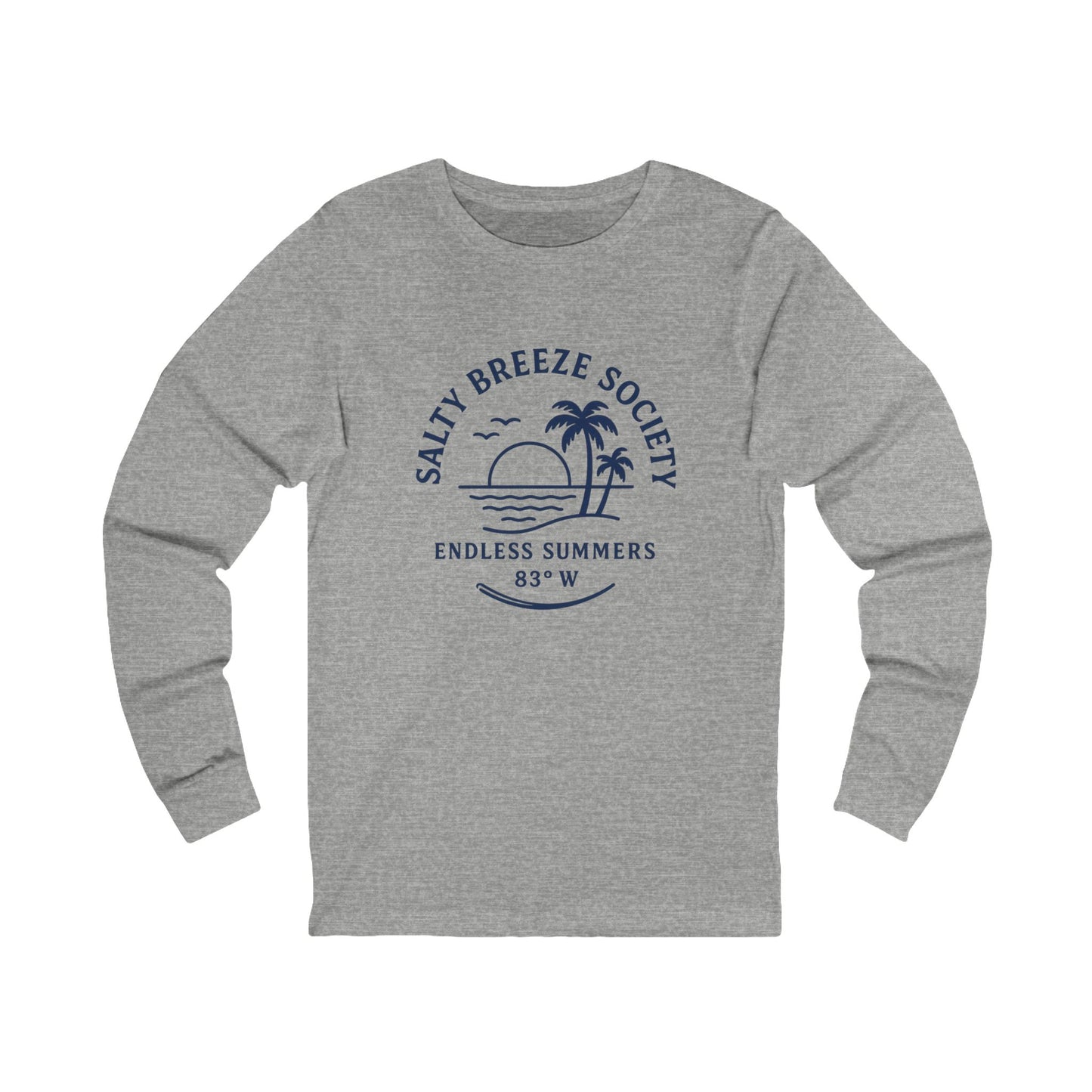 Salty Breeze Society Long Sleeve Women's Tee - Endless Summers Vibe