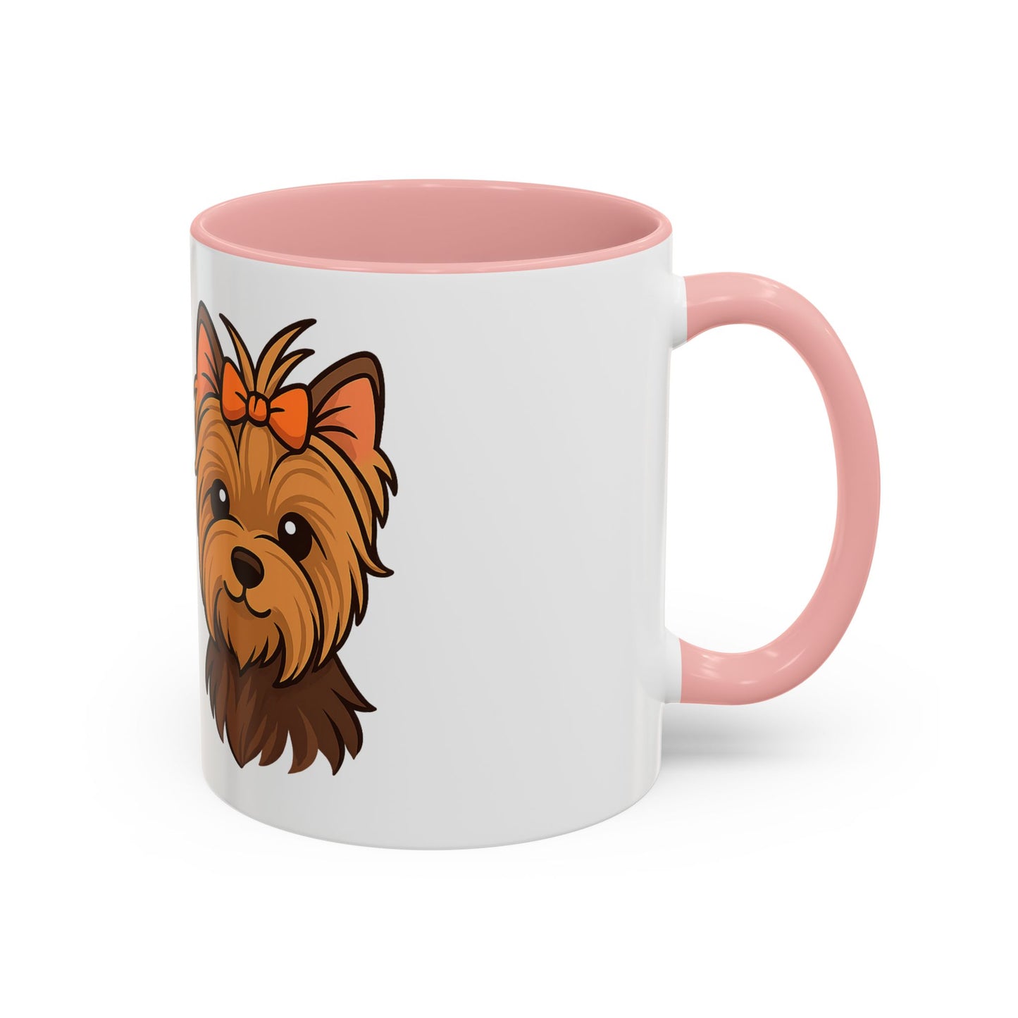 Cute Yorkshire Terrier Accent Coffee Mug - Pet Lover Gift