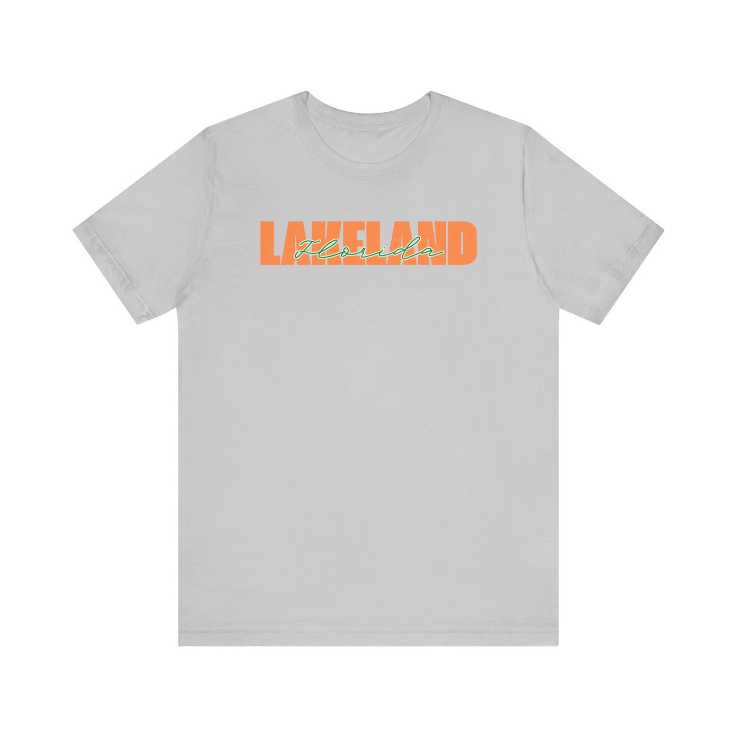 Lakeland Retro Unisex Short Sleeve Tee - Casual Summer Style