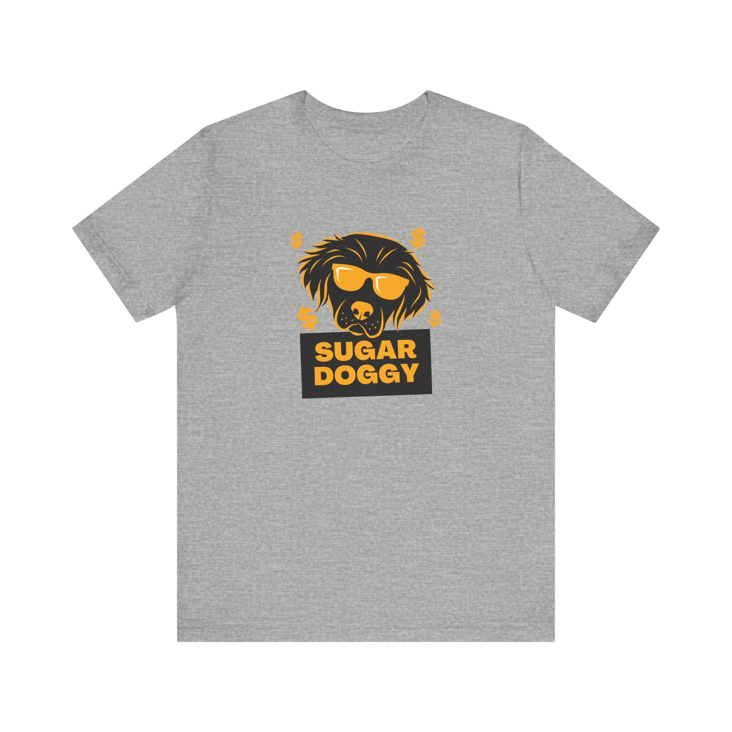 Cool Dog Graphic Tee - Sugar Doggy Unisex Jersey Short Sleeve T-Shirt