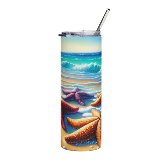 Beach Starfish Tumbler