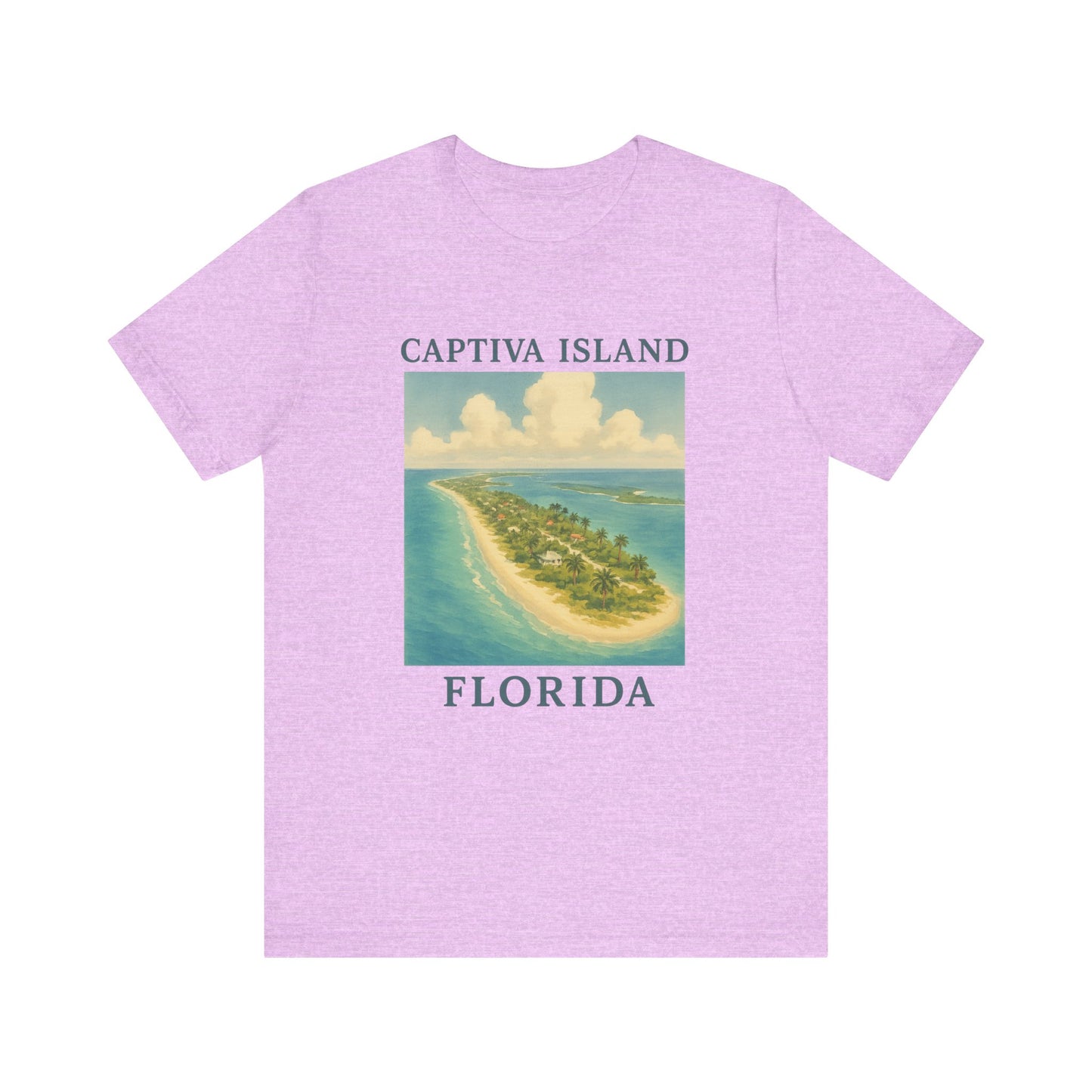 Captiva Island Florida T-Shirt, Vintage Island Tee, Beach Lover's Apparel