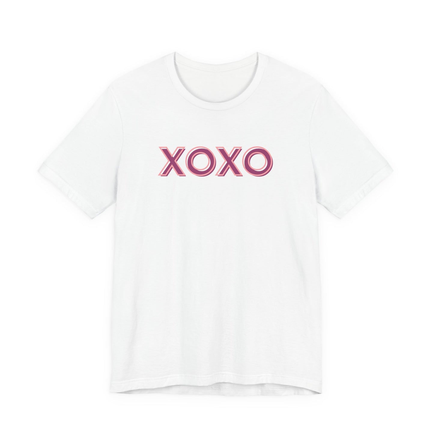 XOXO Unisex Jersey Tee - Perfect for Valentine's Day & Everyday Love