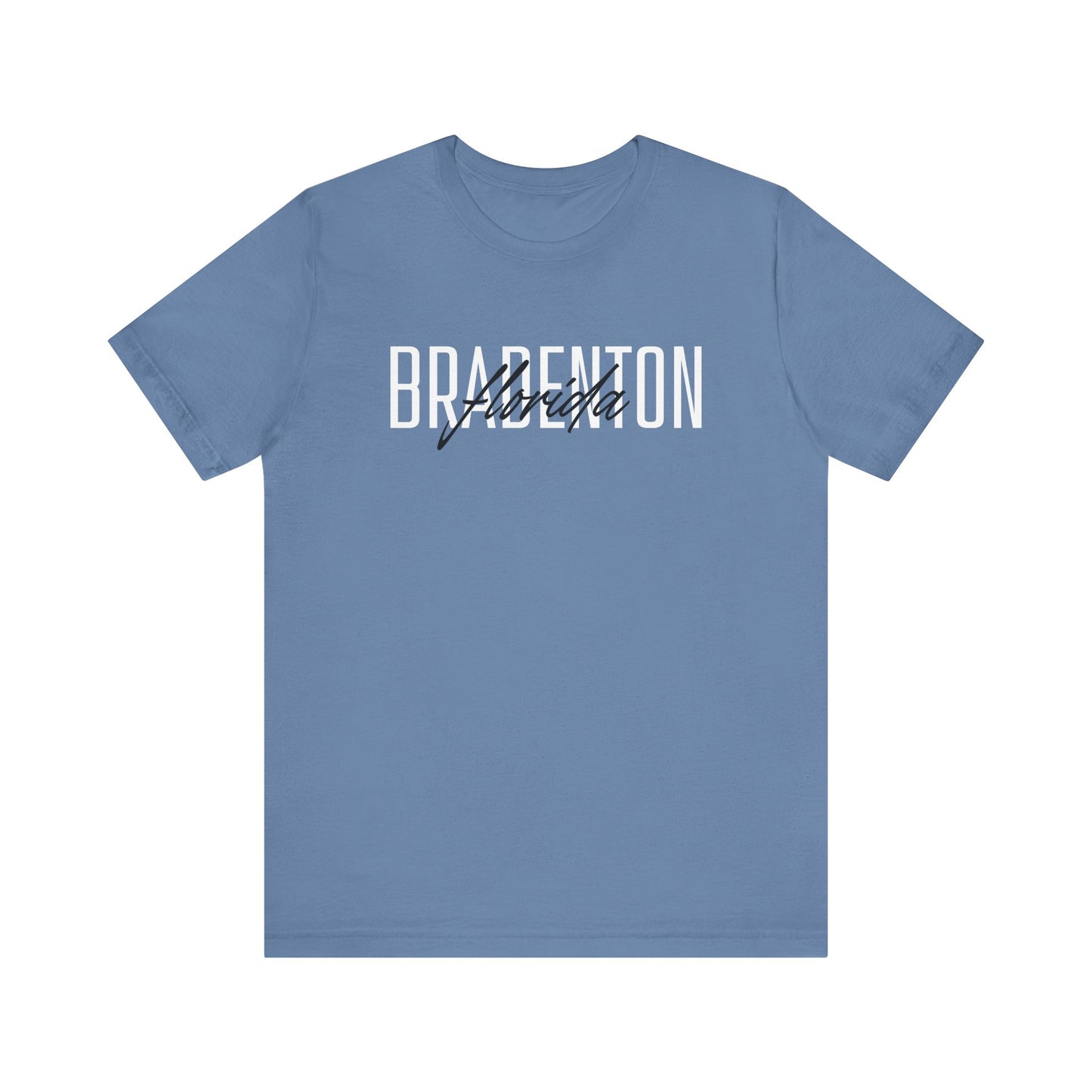 Bradenton Florida Graphic Tee, Trendy Summer Shirt, Casual Wear
