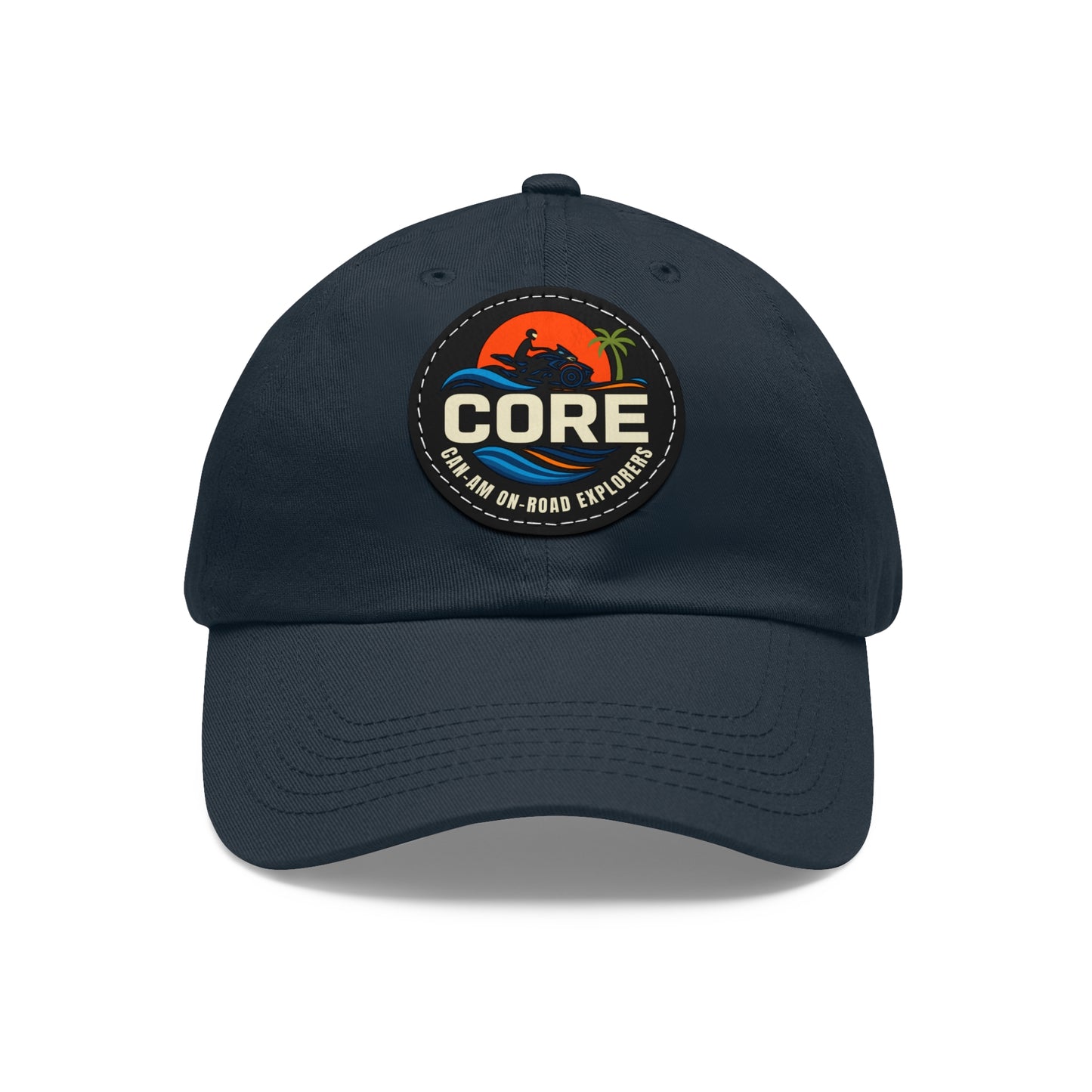 CORE Hat with Round Leather Patch | Outdoor Explorer Cap