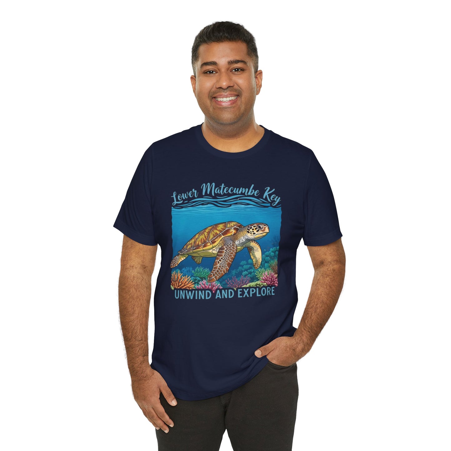 FLORIDA KEYS COLLECTION Lower Matecumbe Key 'Unwind and Explore' Design with Sea Turtle