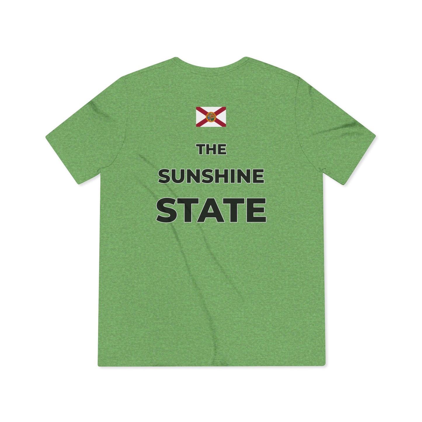 Florida Sunshine State Unisex Triblend Tee - Casual Summer Style