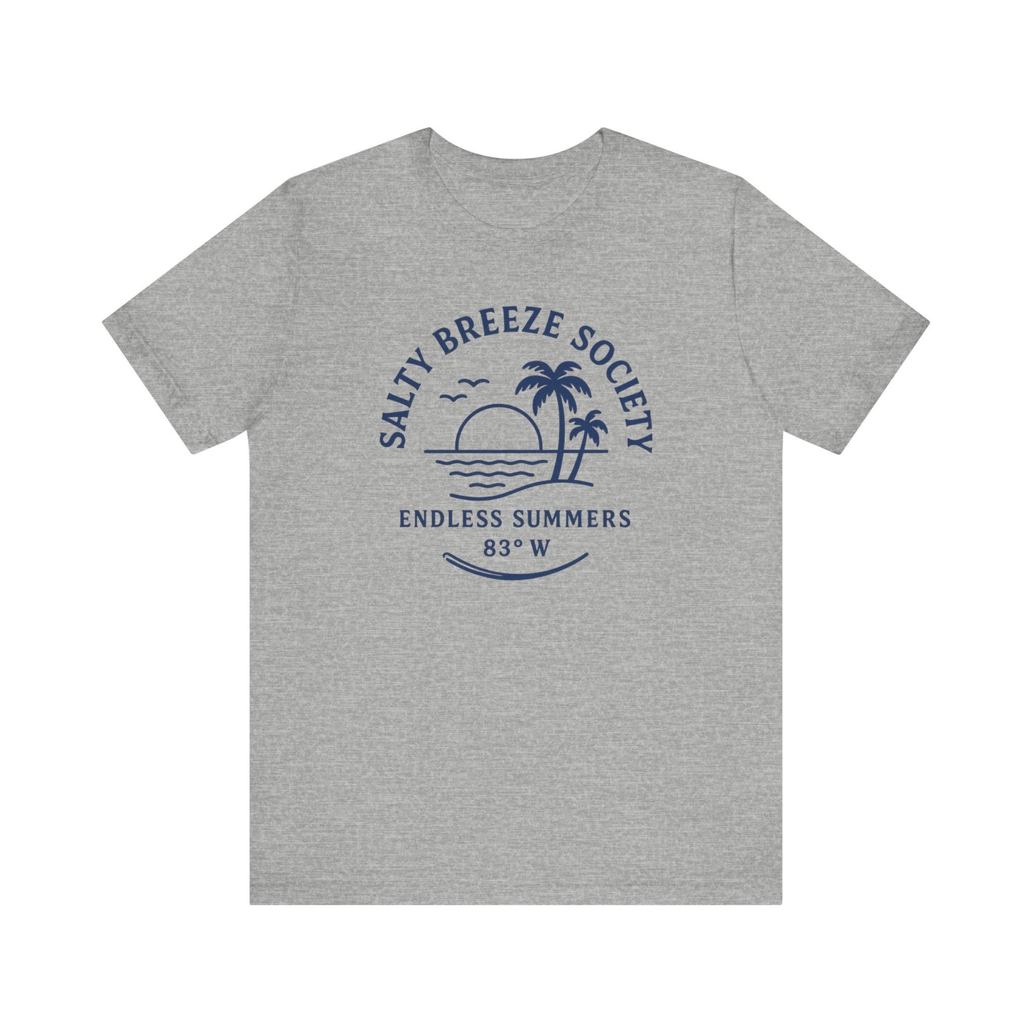 Salty Breeze Society Unisex Short Sleeve Tee - Endless Summers Design