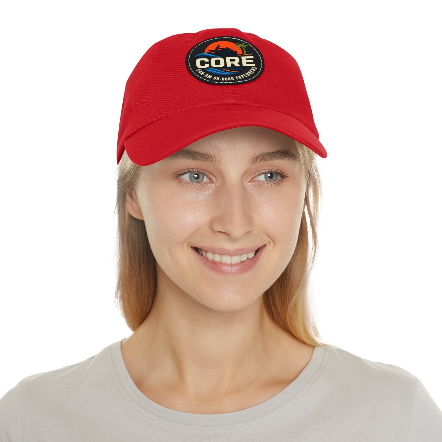 CORE Hat with Round Leather Patch | Outdoor Explorer Cap