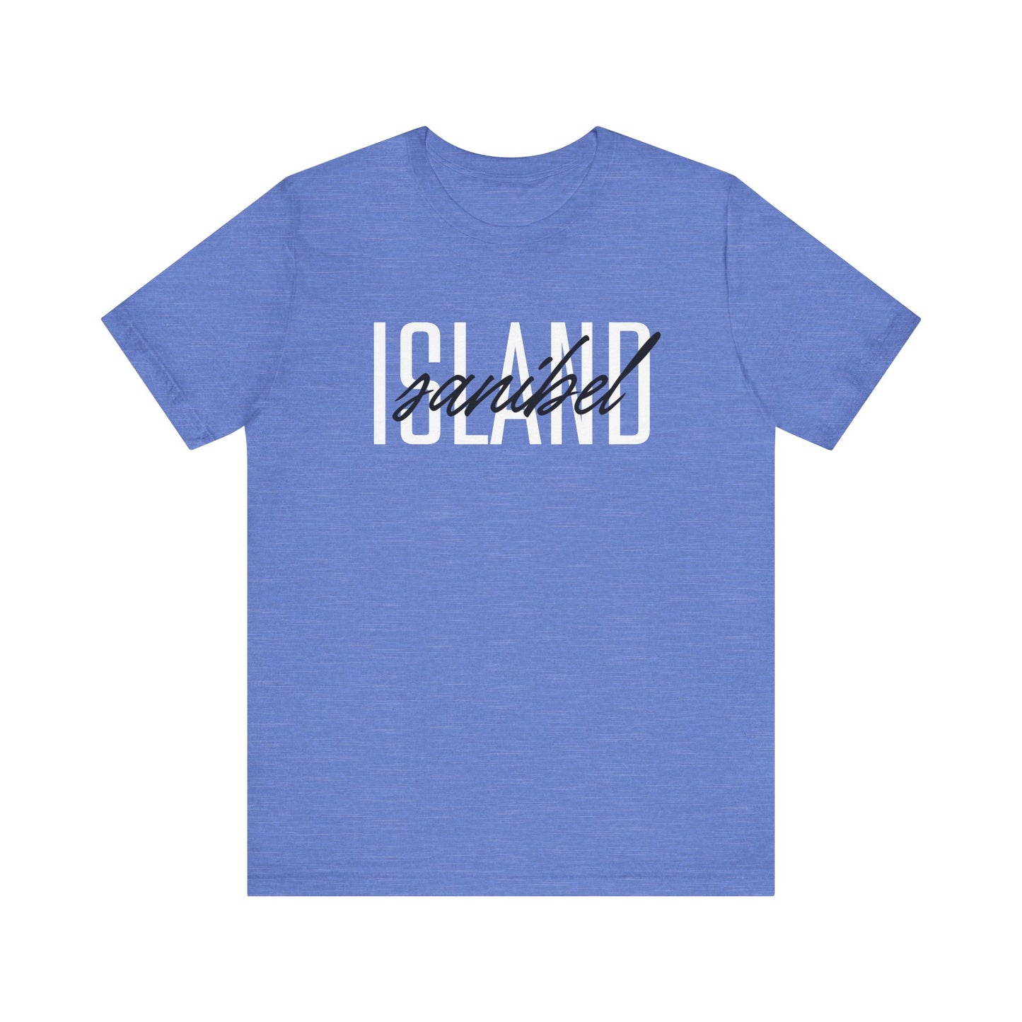 Sanibel Island Vibes Unisex Jersey Short Sleeve Tee, Summer T-Shirt, Beachwear