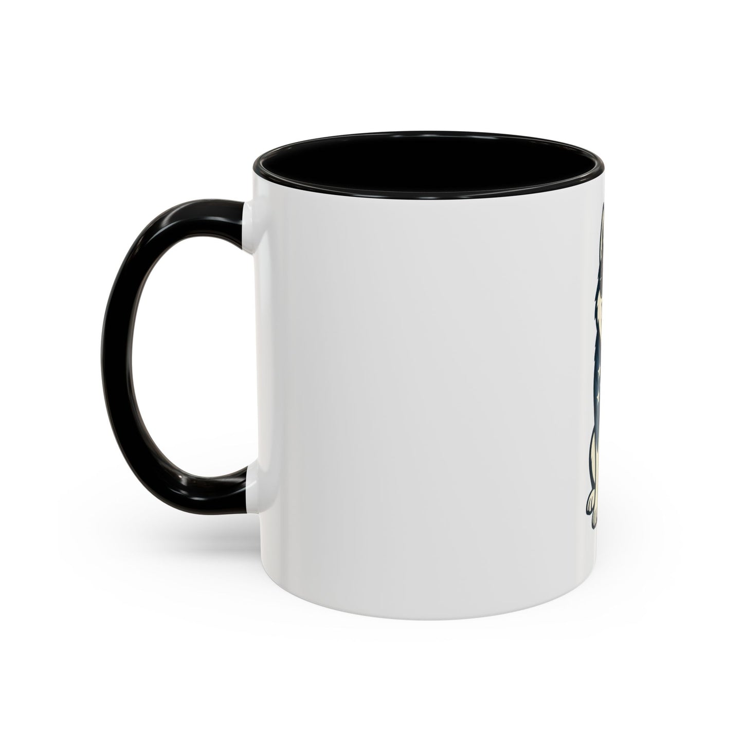 Patriotic Siberian Husky Dog Coffee Mug, Unique Pet Lover Gift