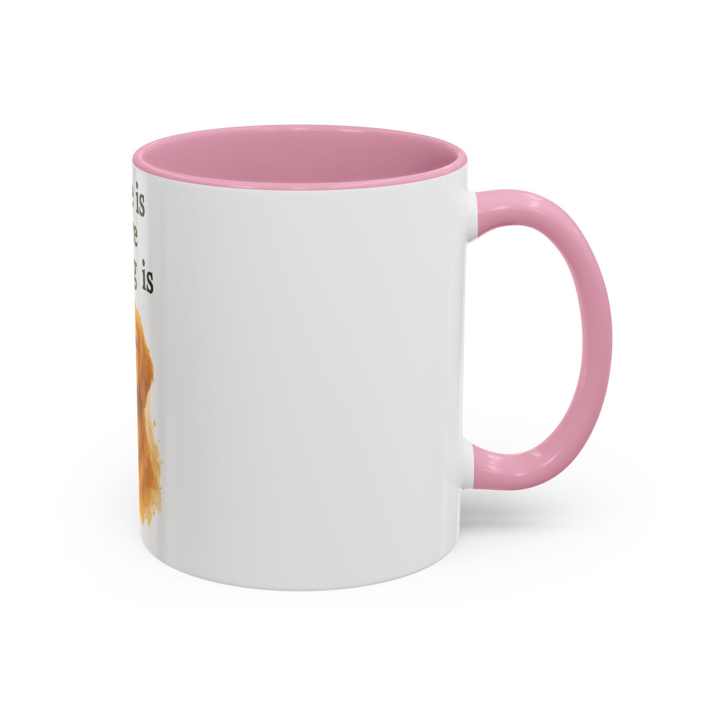 Home Is Where The Dog Is Mug – Colorful Pet Lover’s Coffee Cup (11oz, 15oz)