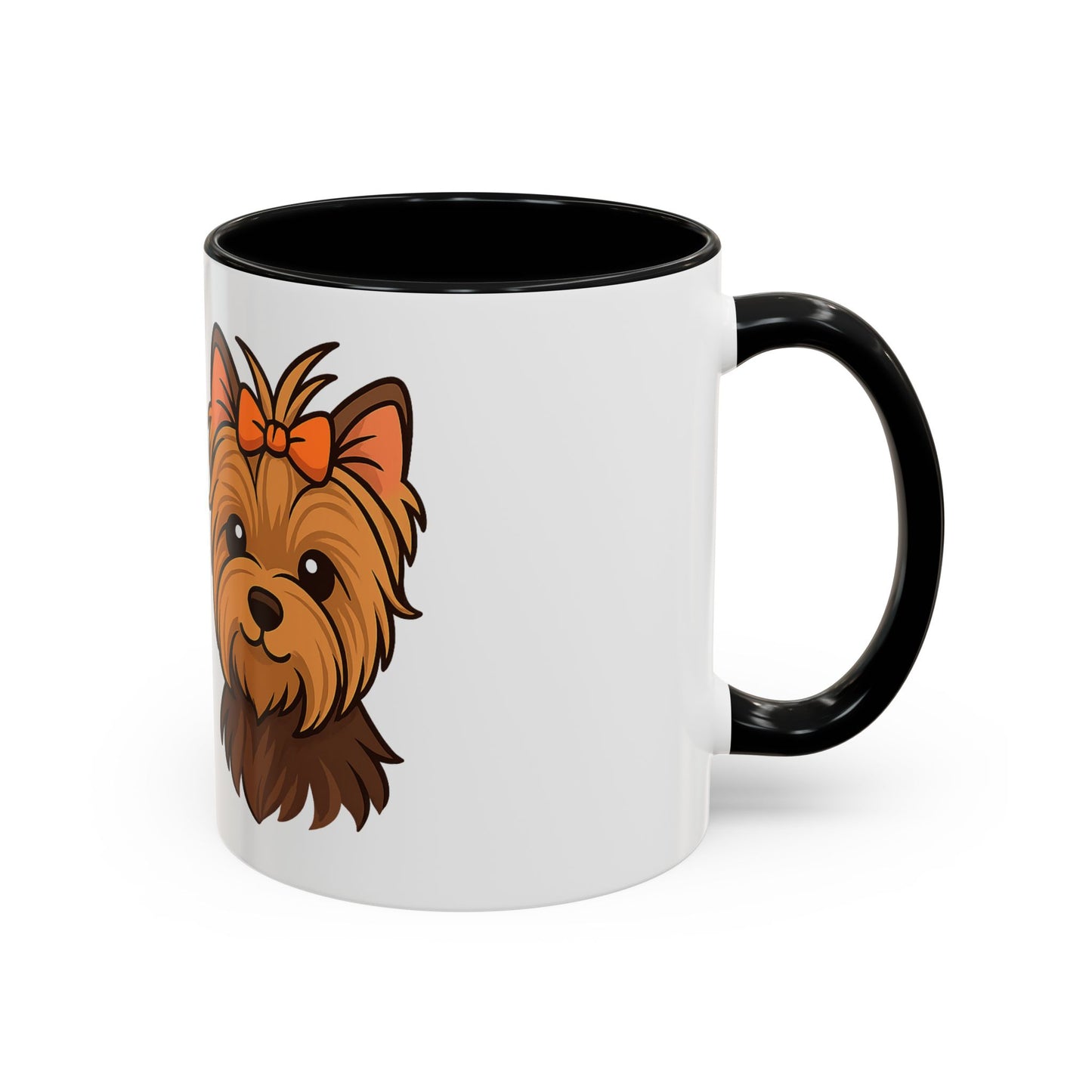 Cute Yorkshire Terrier Accent Coffee Mug - Pet Lover Gift