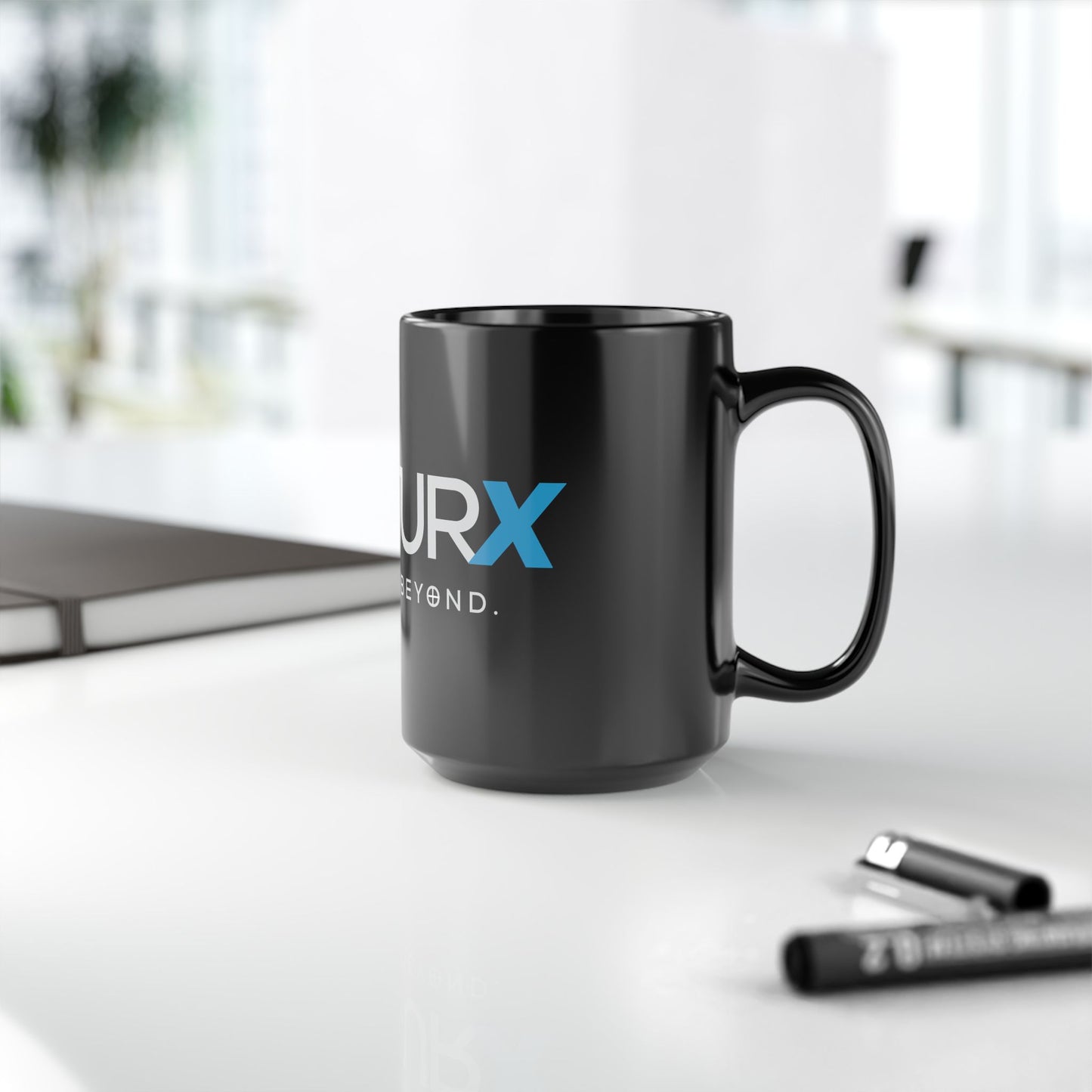 VENTURX™ Black Coffee Mug