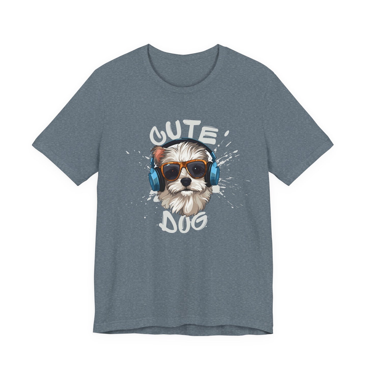 Cute Dog Graphic Unisex T-Shirt – Perfect for Pet Lovers