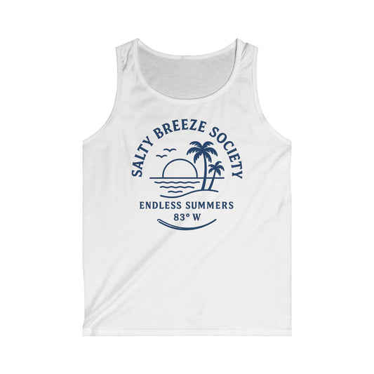 Salty Breeze Society Men's Tank Top - Endless Summers Vibe
