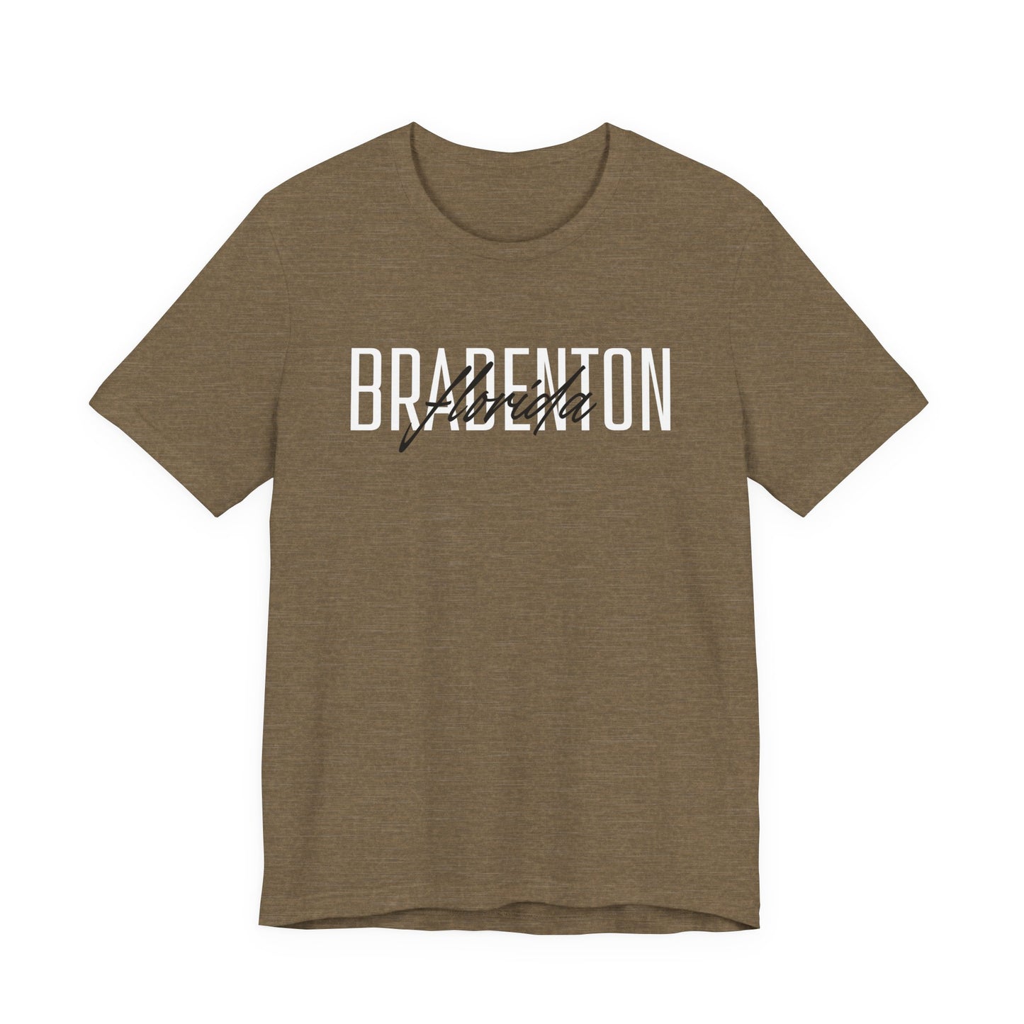 Bradenton Florida Graphic Tee, Trendy Summer Shirt, Casual Wear