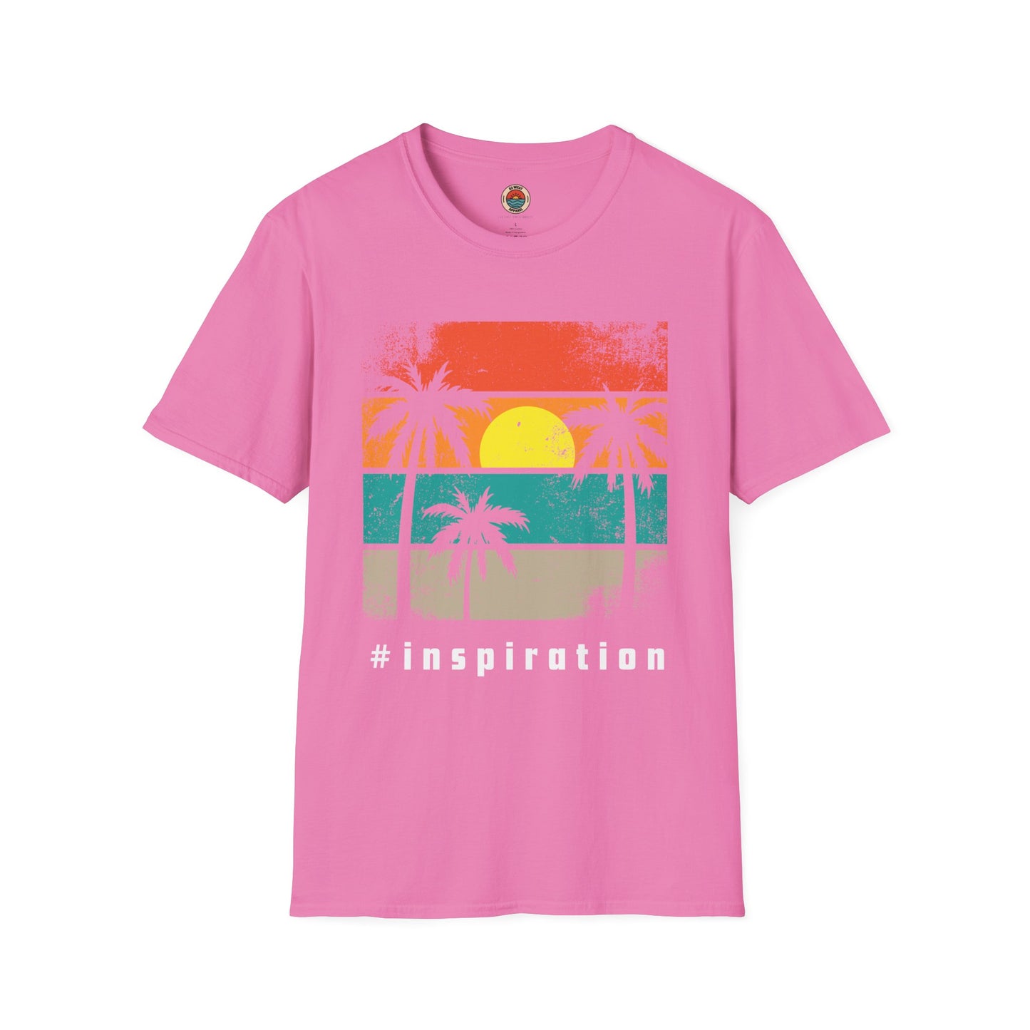 Inspiration Florida Sunset Graphic Unisex Softstyle T-Shirt