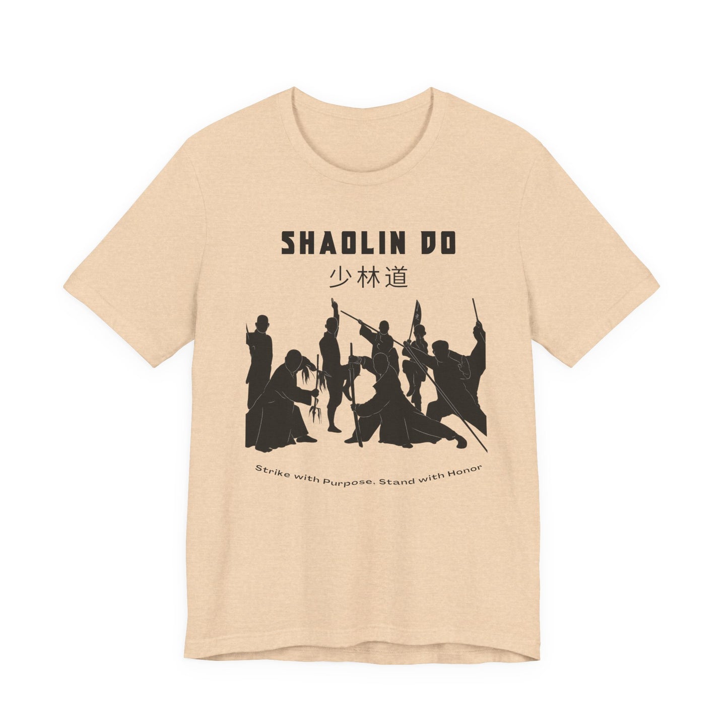 Shaolin Do Unisex Jersey Tee, Martial Arts Shirt, Kung Fu Apparel
