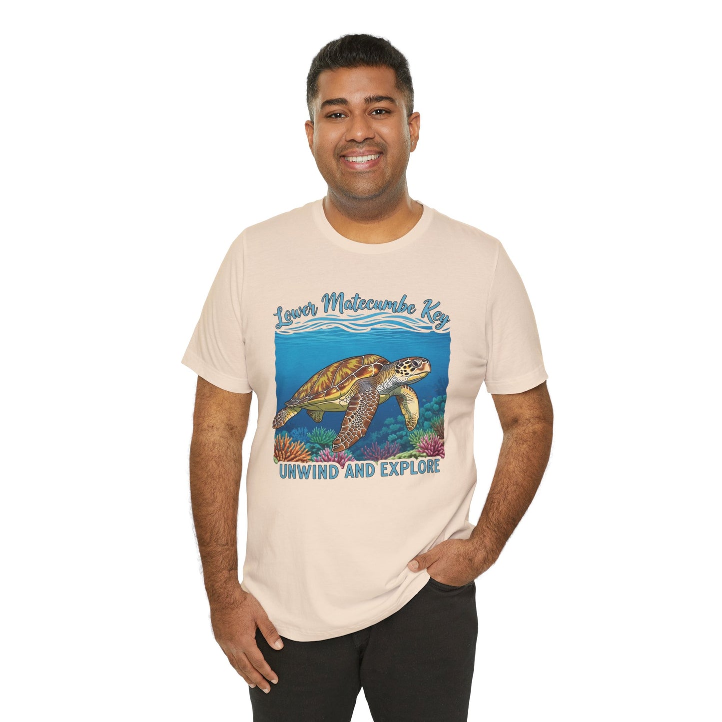 FLORIDA KEYS COLLECTION Lower Matecumbe Key 'Unwind and Explore' Design with Sea Turtle