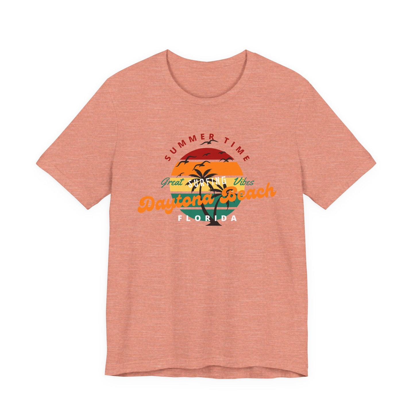 Summer Vibes Daytona Beach Tee - Unisex Jersey Short Sleeve