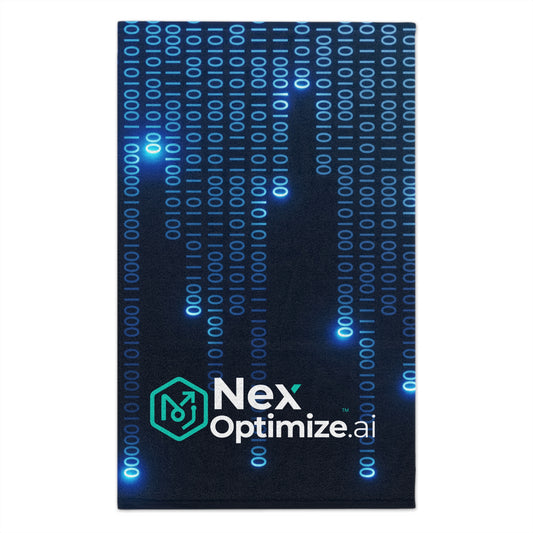 NexOptimize.ai Tech-Inspired Rally Towel