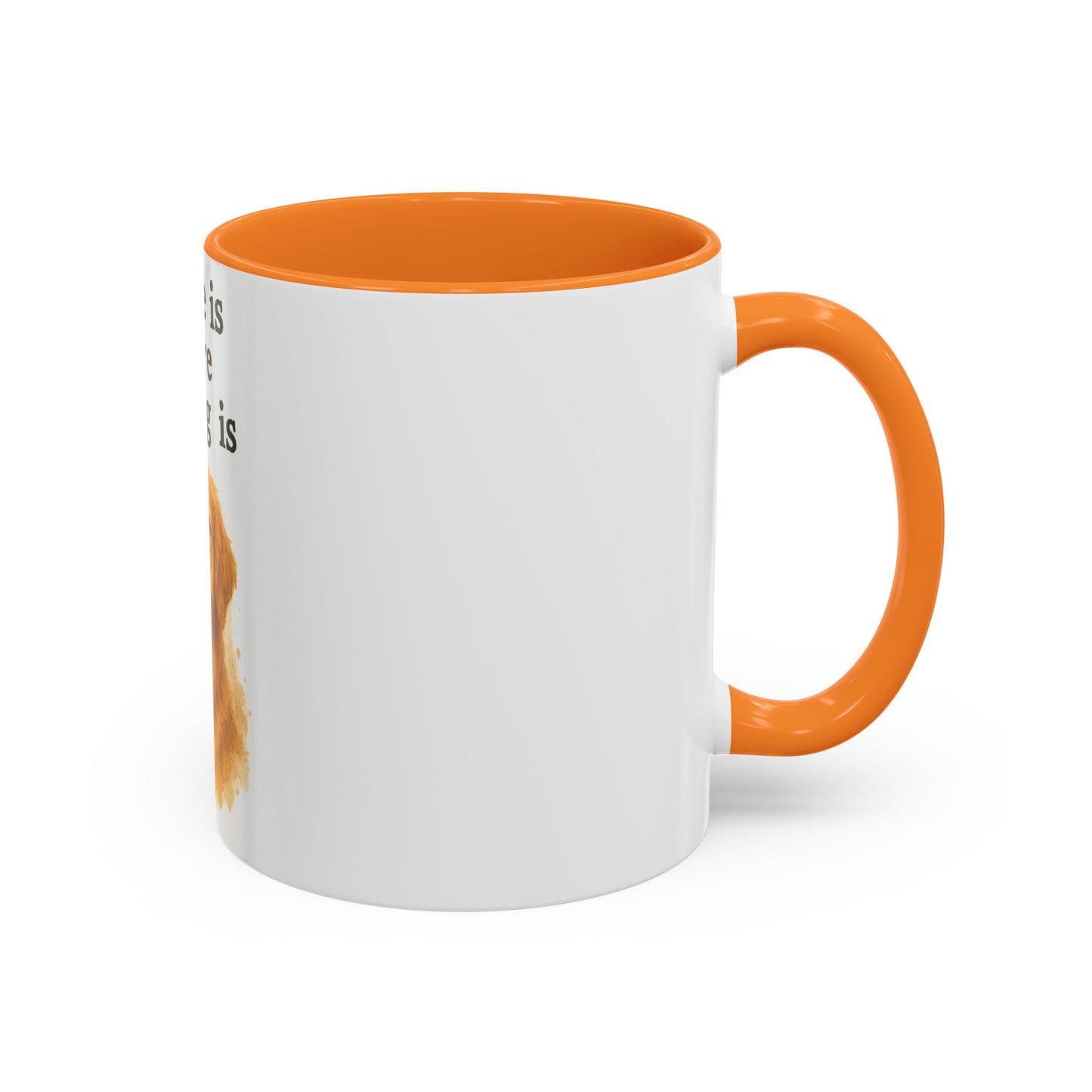 Home Is Where The Dog Is Mug – Colorful Pet Lover’s Coffee Cup (11oz, 15oz)