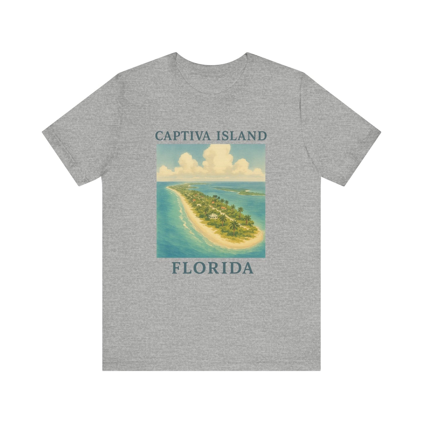 Captiva Island Florida T-Shirt, Vintage Island Tee, Beach Lover's Apparel