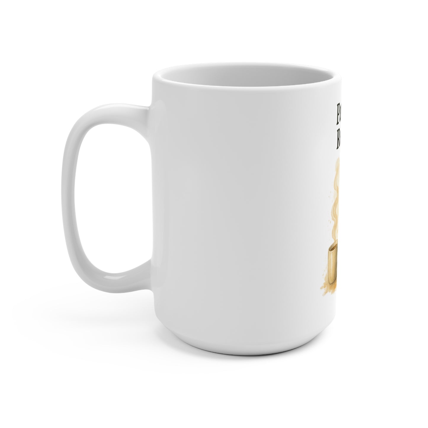 Paws & Reflect Dog Mug 15oz - Perfect for Pet Lovers