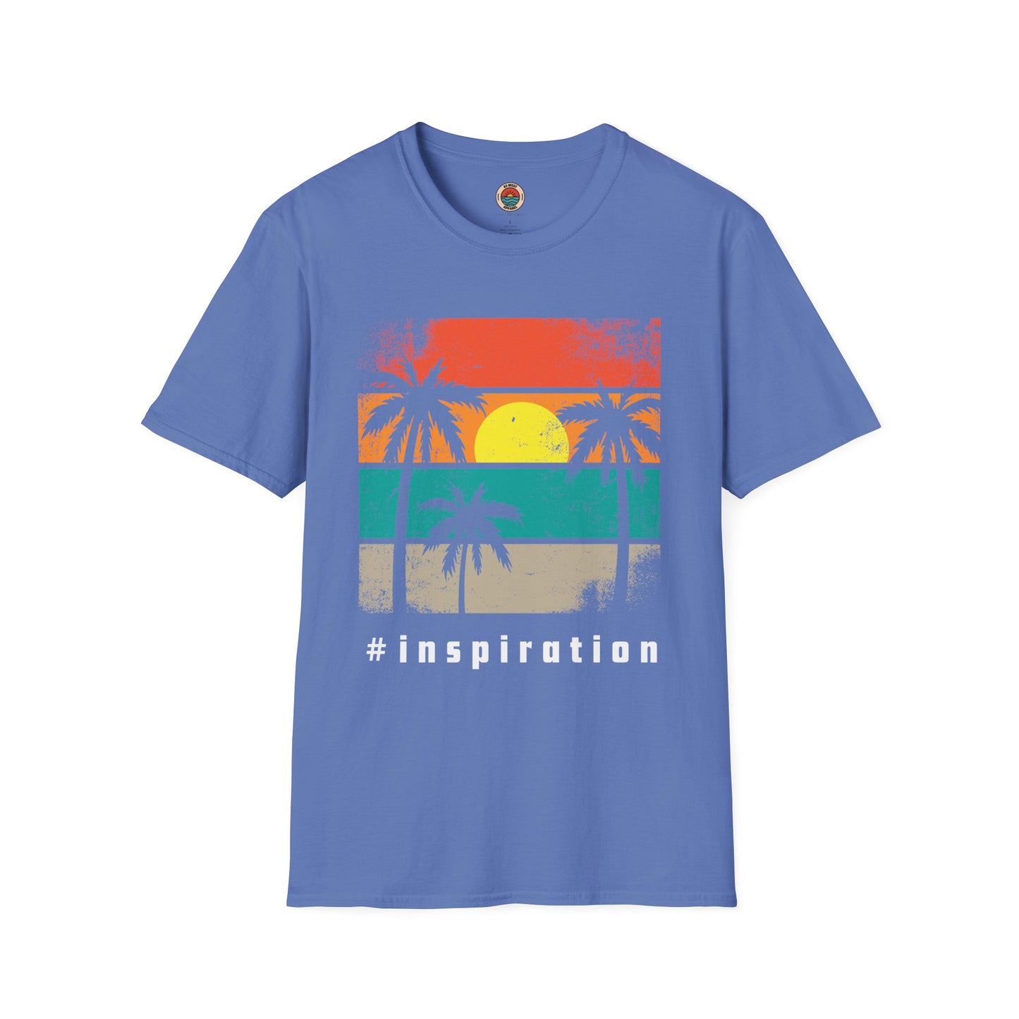 Inspiration Florida Sunset Graphic Unisex Softstyle T-Shirt