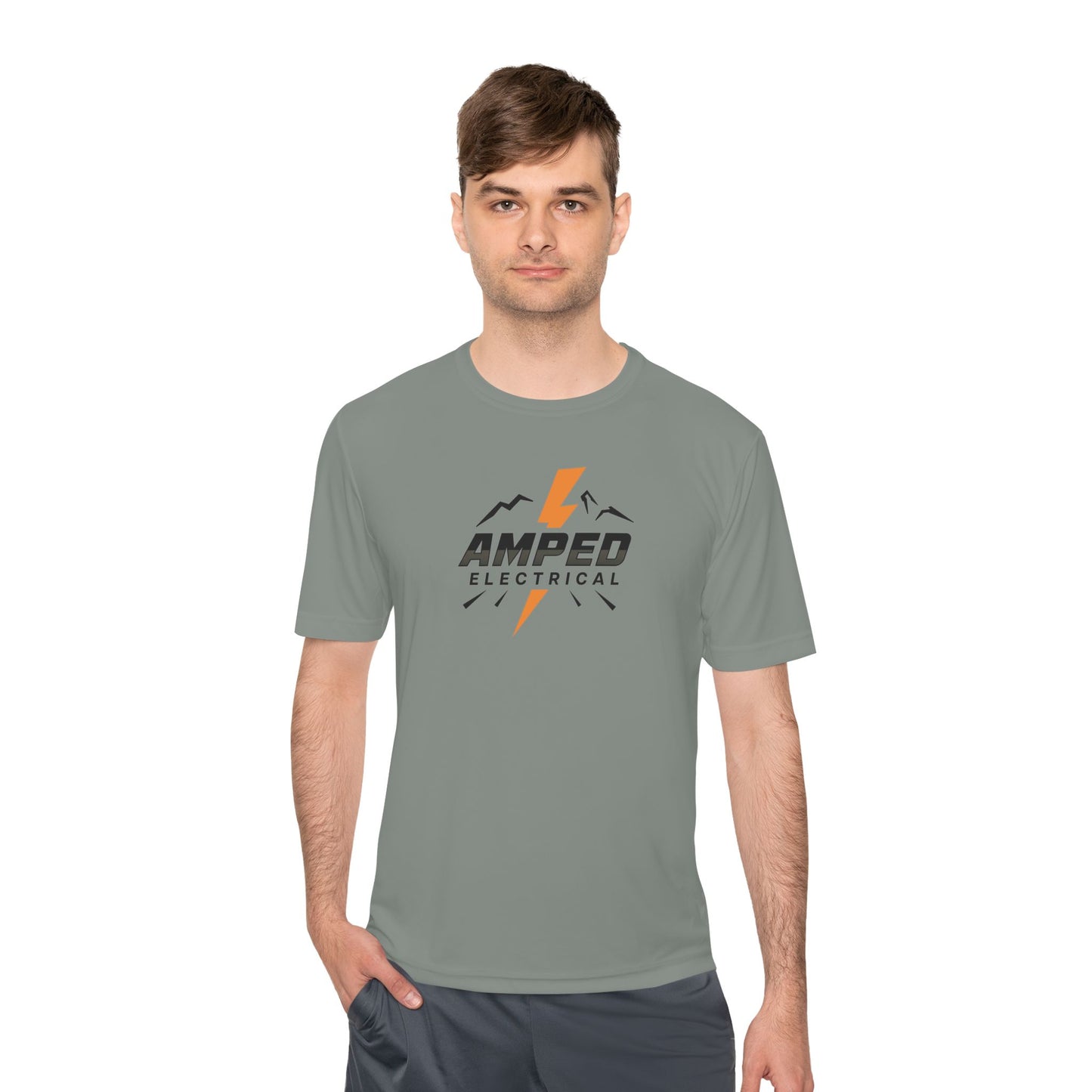 Amped Electrical Unisex Moisture Wicking Tee