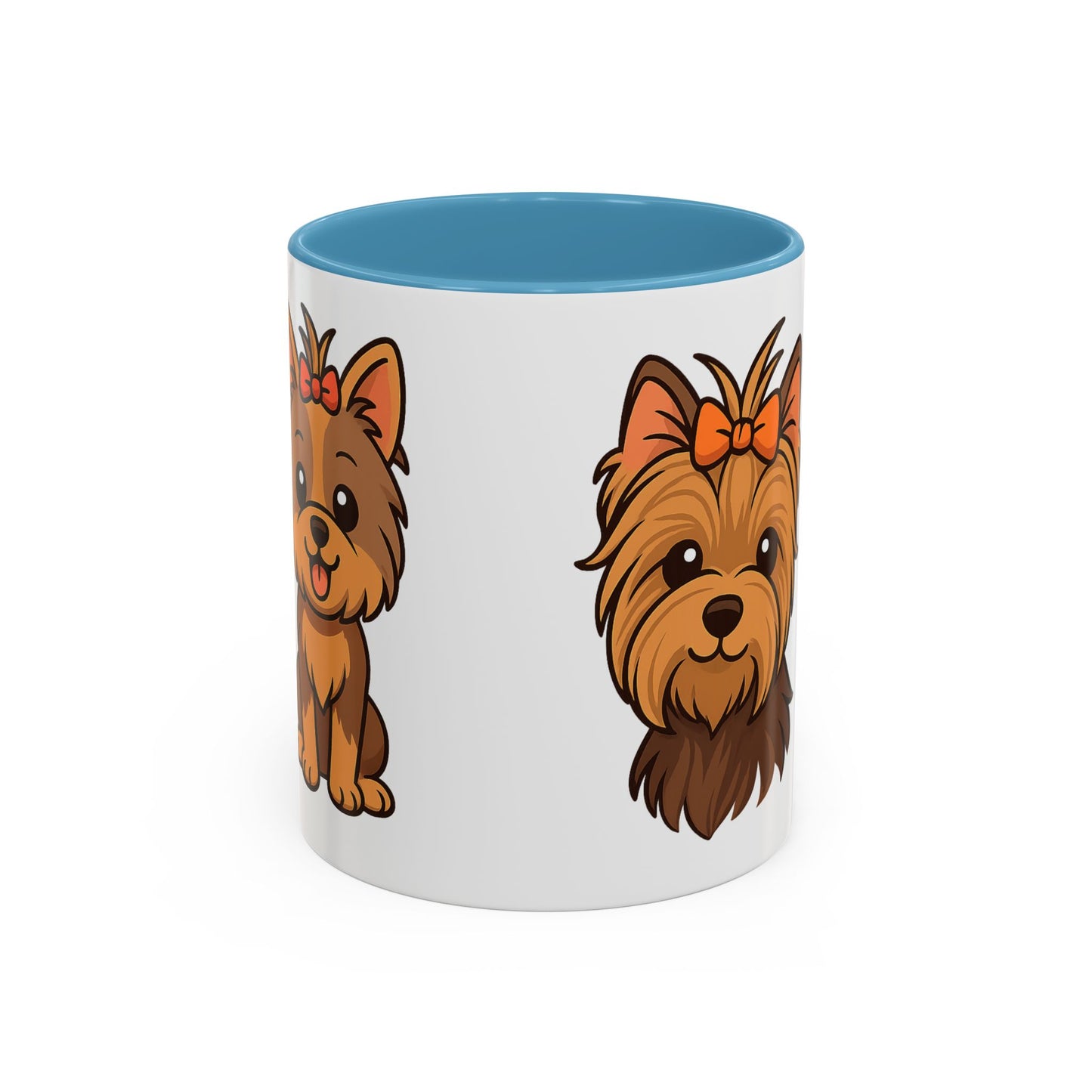Cute Yorkshire Terrier Accent Coffee Mug - Pet Lover Gift