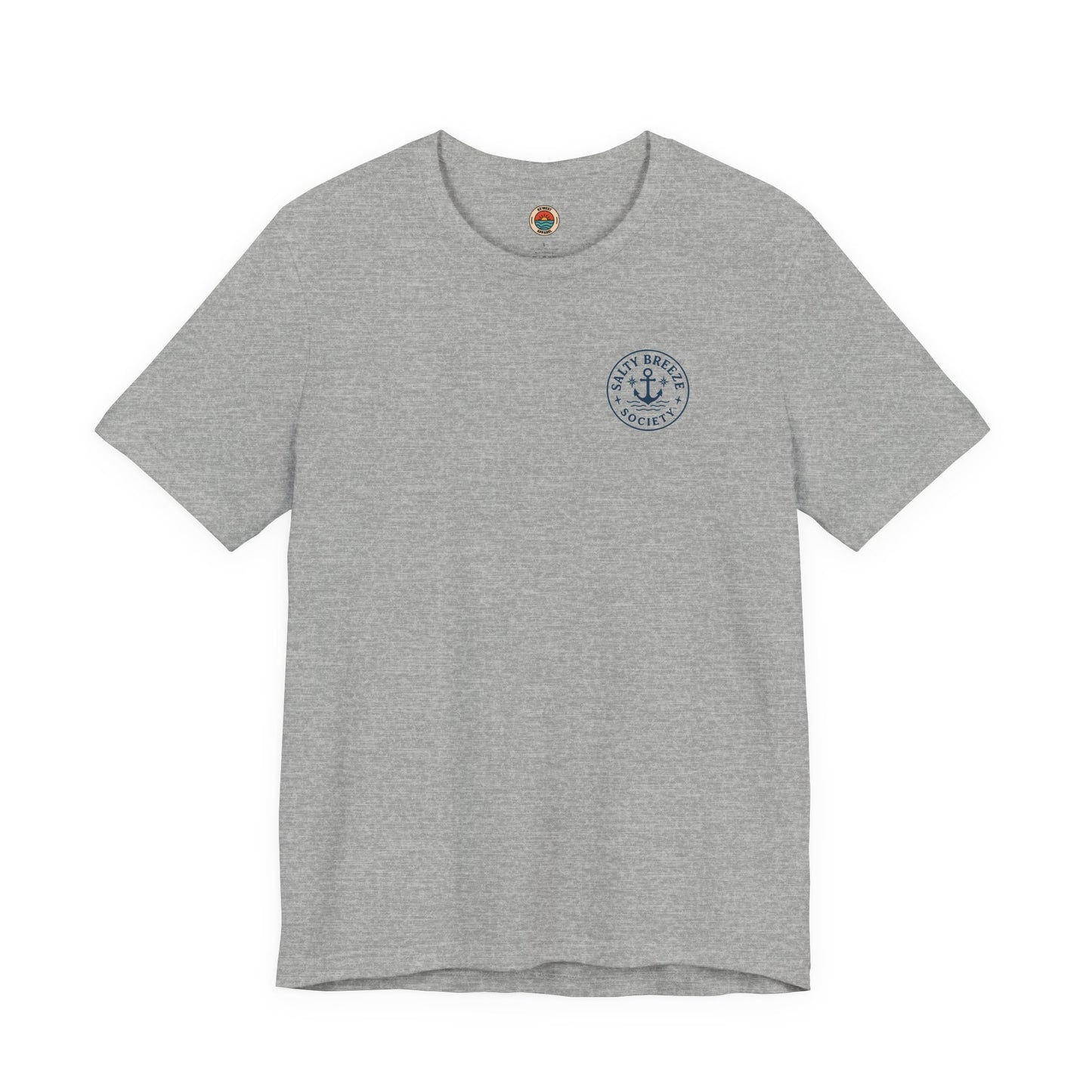 Salty Breeze Society Tee, Center Console Sunset T-Shirt, Summer Vibes Shirt