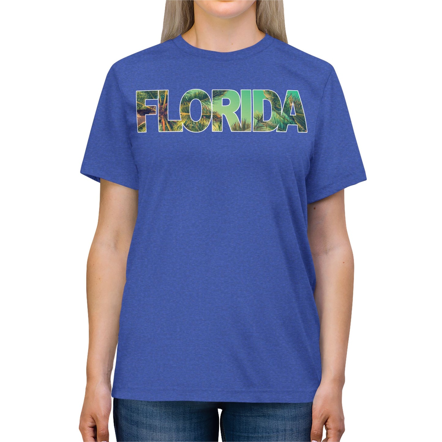 Florida Sunshine State Unisex Triblend Tee - Casual Summer Style