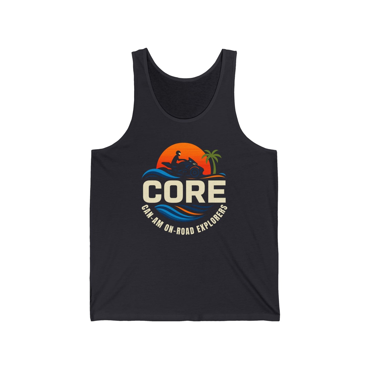CORE Off-Road Adventures Unisex Jersey Tank Top, Summer Apparel, Beachwear